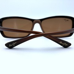Maui Jim MJ 211-26 KIHEI Sunglasses Brown 57-16-140 Made in Japan