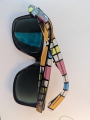 Ray-Ban RB2410 Wayfarer Special Series #6 Rare Striped Frame