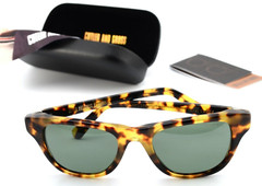 CUTLER AND GROSS London Sunglasses Polarized 1206 CAM 51-20 Tortoise C&G Italy