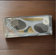 BABY BANZ SUNGLASSES SILVER FLORAL INFANT SUN PROTECTION