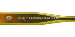 NEW DIFF 0302 C3PO STAR WARS SUNGLASSES FULL-RIM GOLD PLASTIC OVAL GAGPP