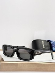 Chrome Hearts ZELDA Sunglasses Black Silver Cross Luxury Eyewear 53-21-143