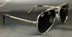 RAY BAN RB3625 003 R5 Silver Blue Unisex New Aviator 62 mm Sunglasses