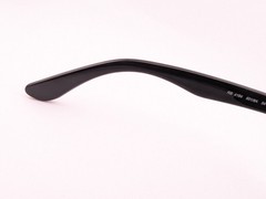Ray-Ban Sunglasses, Polarized Lenses, RB 4184 601/9A 3P Black, 54-17-145, Brazil
