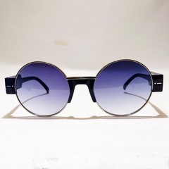 Italia Independent BROOKE 0815.021.022 Sunglasses Blue Round 135mm Sonnenbrille