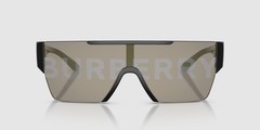 BURBERRY BE4291 3001 G Black Grey Tamp Bur Silver Gold 38 mm Men’s Sunglasses