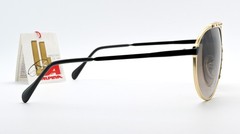 ALPINA M1 True Vintage Sunglasses 80s Gold Gold Black Small 60-12 W.Germany