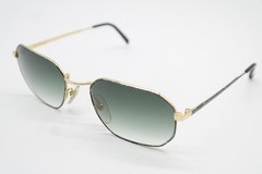 Vintage sunglasses terri brogan 8888 46 gold green square sunglasses eyewear