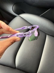 NEW Oakley Radar EV Path Purple Frame Clear PRIZM Sunglasses OO9208
