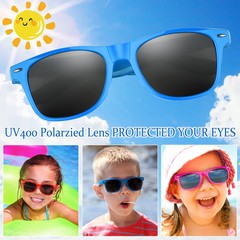 16 Pcs Neon Color Party Sunglasses 80’s Retro Sunglasses for Adults Men Women