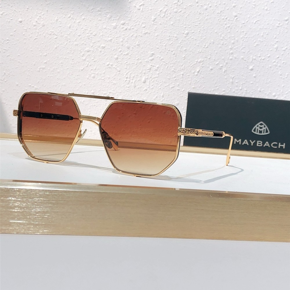 Maybach Z1993 Luxury Square Sunglasses 60-16-145 Unisex Eyewear