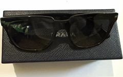Prada PR 04Ys 56/19/150 XL Tortoise Shell Plastic Frame Gray Gradient Lenses