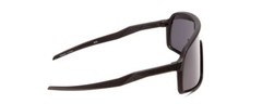 Coyote Python Sport Wrap Shield Designer Polarized Sunglasses Black/Grey 136 mm