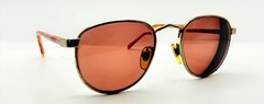 Diplomat-1 Gold Oval Metal Sunglasses FRAMES ONLY