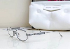 Gentle Monster Maison Margiela MM218 02 Sunglasses Silver/Clear With Case New