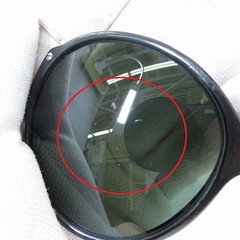 Used RAY BAN Ray Ban Round Fleck Sunglasses RB2447 F Size 49 21 145 Black Seto O