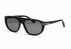 Tom Ford Edward Sunglasses TF1002 Black/Gray 58-17-135mm With Case New