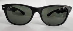 RAYBAN RB 2132 NEW WAYFARER COLOR 622 BLACK SUNGLASSES size 58-18/145 3N NEW!