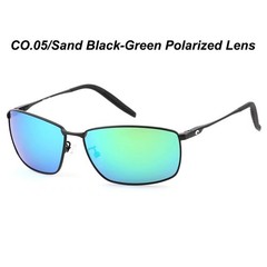 New in box Costa Turret Black/Green Mirror 580p Polarized Sunglasses