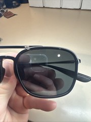 Maui Jim Keokea MJ447-02 55[]20-145 Black Sunglasses (Made In Japan) #378