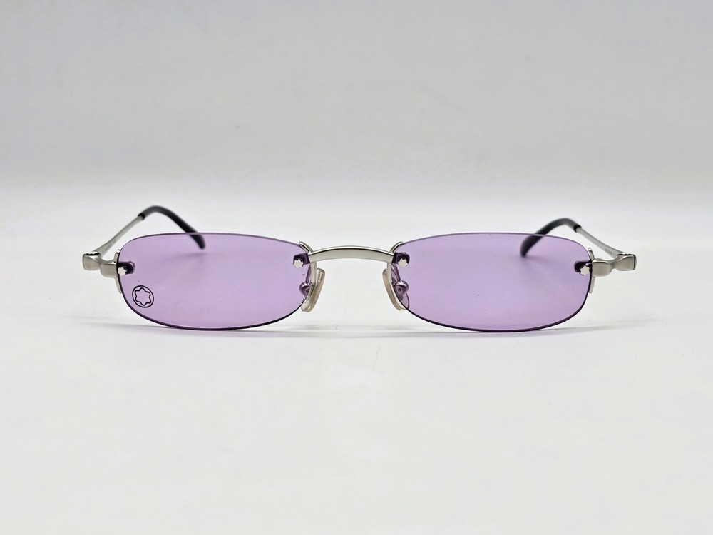 Vintage Montblanc Y2K Rimless Sunglasses 50 [ ] 20 135 mm [RARE]
