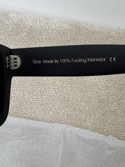 Vintage Frames by Corey Shapiro Dice N1 Black/Silver 55-20-140