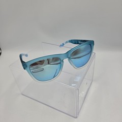 Knockaround #JUSTSHOWUP Limited Edition Forest Print Blue Mirror Sunglasses NEW