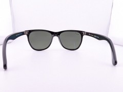 Ray-Ban Sunglasses, Polarized Lenses, RB 4184 601/9A 3P Black, 54-17-145, Brazil