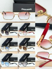 CHROME HEART Style Unisex Sunglasses – MODEL: DEEP COK SIZE：59口21-145