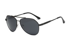 Classic Aviator Unisex Sunglasses Metal Frame With Polarized Lens Fashion Glass