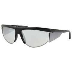 Guess Light Grey Mirror Browline Men’s Sunglasses GU00072 01C 62 GU00072 01C 62
