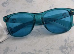 Rainbow Optx The Translucent – Serenity Aqua w/ Cloth Pouch Sunglasses UVA UVB