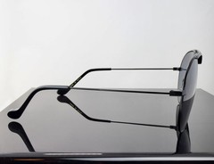 Gucci GG0908S Black Frame / Grey Lens Oversized Aviator Men Sunglasses 100% UV