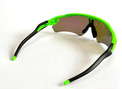 Oakley Radar EV Patn OO9208 Sunglasses Green Frame Black Foot Green Polarization