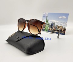 Ray-Ban Erika RB4171 Women’s Sunglasses Tortoise Brown Gradient Lenses 54mm UV