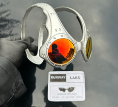 Over The Top FMJ Wrap Around Y2K UV400 Retro Goggles Sunglasses