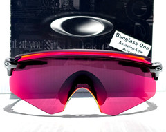 NEW Oakley ENCODER Shiny Black PRIZM Field Red Lens Sunglass 9471-02