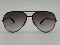 Emporio Armani EA 9638/S Sunglasses Purple/Gray Aviator