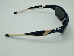 OAKLEY Half Jacket 2.0 Sunglasses Black/White, Grey Lenses OO9154-13, 62-15-133.