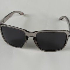 Oakley Holbrook XL Grey Smoke Clear Translucent Sunglasses Prizm Black Grey Lens