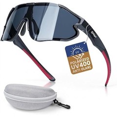 Flaya Polarized Sport Sunglasses: UV400, Lightweight TR, Adjustable Fit