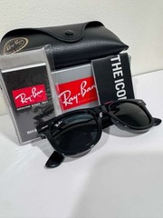 Ray-Ban RB2140 Wayfarer Sunglasses Black Frame & Black Lens UV Protection