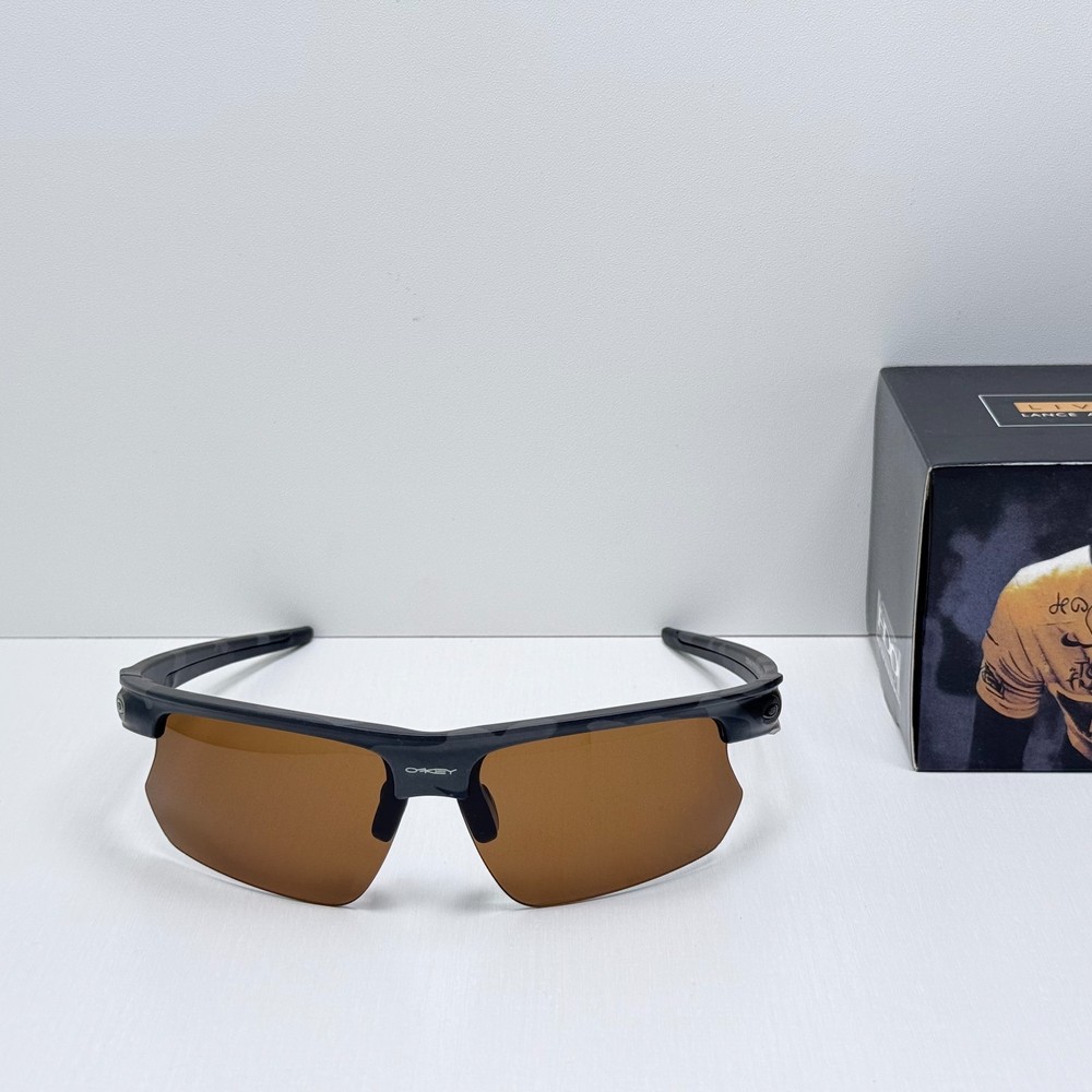 Oakley Bisphaera OO9400 Sunglasses Crystal Black Frame PRIZM Bronze Lens