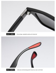 Tac HD+ Polarized Fashion Sunglasses for Men Cycling Driving Sports Sun Glasses
