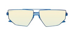 NEW DIFF GALACTIC HEROES SUNGLASSES 0BLE METAL & PLASTIC GEOMETRIC 61-13-145