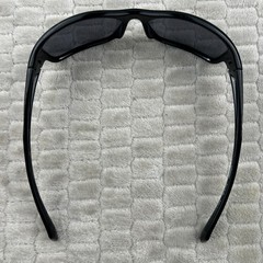 Bulova Coronado Polorized Shiny Black Sunglasses 62-16-136 Lenses Scratched