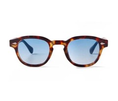 Mens Sunglasses Johnny Depp Robert Downey Tinted Blue Lens Retro Classic Fashion