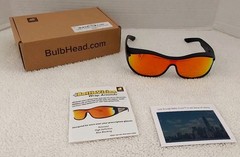 Bulbhead Night Vision Battle Vision Glasses for Driving As Seen On TV 1 Pair