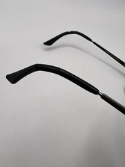 Ray Ban RB 3269 004/58 Gunmetal Grey Polarized Sunglasses Chipped Lenses Italy