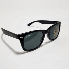 Ray-Ban RB2140 Wayfarer Classic Sunglasses 50mm Sunglass Black Frame Gray Lens ~
